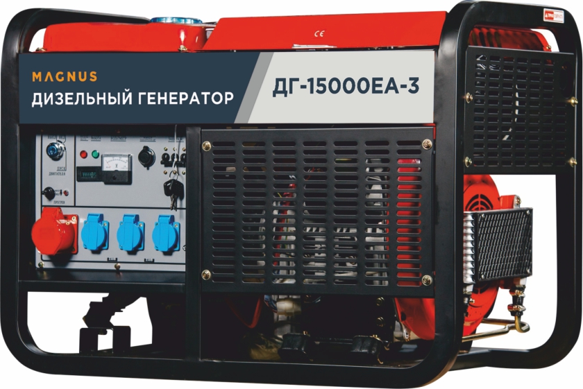 Генератор дизельный Magnus ДГ15000EA-3 с возм. подкл. ATS в Таганроге